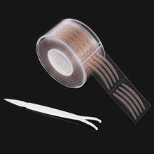 Load image into Gallery viewer, 600pcs Makeup Clear Beige Stripe Big Eyes Decoration Invisible Strong Adhesive Double Fold Eyelid Sticker Eyes Cosmetic Tool
