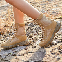 Load image into Gallery viewer, Breathable military boots men
