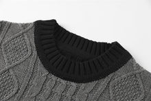 Load image into Gallery viewer, Men Casual Knitted Soft Cotton Sweaters Pullover Men Winter New Fashion Striped O-Neck Sweater
