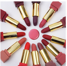 Load image into Gallery viewer, New set of 12-color square tube lipstick matte lipstick
