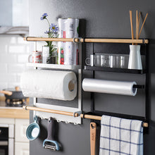Load image into Gallery viewer, Magnetic Adsorption Refrigerator Side Rack Wall-mounted Multi-function Storage Holder
