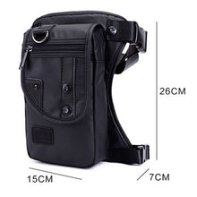 Load image into Gallery viewer, Flow leg bag fashion chest bag multi-function pocket waterproof nylon material lightweight men&#39;s diagonal package
