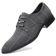 Load image into Gallery viewer, Canvas leather shoes
