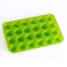 Load image into Gallery viewer, 24 holes with round silicone cake mould
