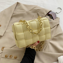 Load image into Gallery viewer, Woven soft top chain pack with versatile cross shoulder
