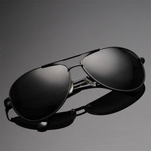 Load image into Gallery viewer, Metal frame polarized glasses
