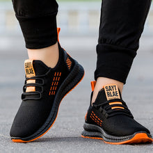 Load image into Gallery viewer, Men&#39;s sports shoes flying three bars casual men&#39;s shoes

