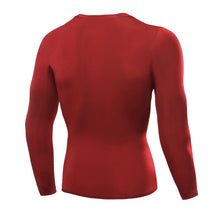 Load image into Gallery viewer, Sports Tights Solid Color Round Neck High Stretch Compression Fitness Clothes

