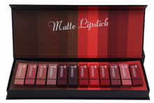 Load image into Gallery viewer, New set of 12-color square tube lipstick matte lipstick
