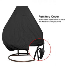 Load image into Gallery viewer, Outdoor furniture rocking chair dust cover
