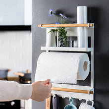 Load image into Gallery viewer, Magnetic Adsorption Refrigerator Side Rack Wall-mounted Multi-function Storage Holder
