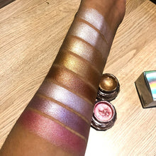 Load image into Gallery viewer, Face Highlighter Jelly Gel Mermaid Eyeshadow Glow Body Glitter Festival Makeup Iluminador Gold Liquid Highlighter Bronzer
