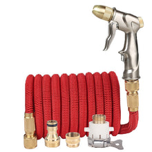 Load image into Gallery viewer, Garden Hose Telescopic Magic Hose Plastic Flexible Car Wash Hose Metal Spray Gun Outdoor Garden Watering
