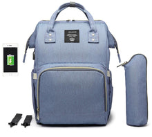Load image into Gallery viewer, Large Capacity Diaper Bag Mummy Nursing Nappy Backpacks Travel Baby
