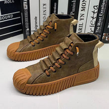 Load image into Gallery viewer, High-Top Thick Bottom Shoes Casual Sneakers
