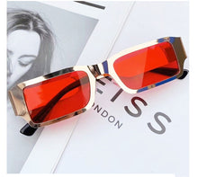 Load image into Gallery viewer, Metal Glasses Women&#39;s Foreign Trade Small Square Glasses
