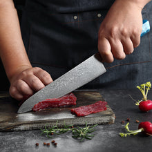 Load image into Gallery viewer, Damascus Stainless Steel Kitchen Knife

