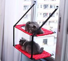 Load image into Gallery viewer, Cat Hammock Window Resting Seat Perch Cat Bed for Indoor Cats Sleeping
