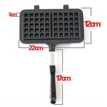 Load image into Gallery viewer, Home Fashion Black Waffle Plaid Cake Mold
