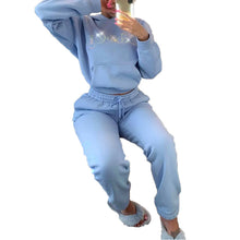 Load image into Gallery viewer, Hot Rhinestone Hooded Sweater Women&#39;s Sweater
