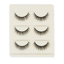 Load image into Gallery viewer, 3 pair false eyelashes mink hair lashes Slim curly raised fake Eyelashes extension Cilios Posticos makeup
