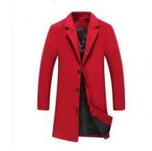 Load image into Gallery viewer, 2021 Autumn And Winter New Mens Solid Color Casual Business Woolen Coats
