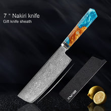 Load image into Gallery viewer, Damascus Stainless Steel Kitchen Knife
