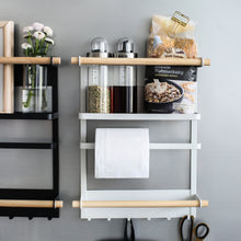 Load image into Gallery viewer, Magnetic Adsorption Refrigerator Side Rack Wall-mounted Multi-function Storage Holder
