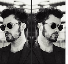 Load image into Gallery viewer, New Vintage Round Steampunk Sunglasses Flip-Up UV Protection Metal Frame Men  Summer Cycling Sun Glasses
