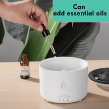 Load image into Gallery viewer, 2022 New Creative Ultrasonic Essential Oil Humidifier Volcano Aromatherapy Machine Spray Jellyfish Air Flame Humidifier Diffuser
