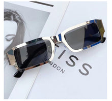 Load image into Gallery viewer, Metal Glasses Women&#39;s Foreign Trade Small Square Glasses
