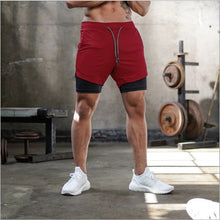 Load image into Gallery viewer, Summer Running Shorts Men 2 in 1 Sports  Shorts
