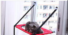 Load image into Gallery viewer, Cat Hammock Window Resting Seat Perch Cat Bed for Indoor Cats Sleeping
