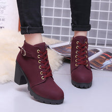 Load image into Gallery viewer, Cross strappy booties with Martin boots
