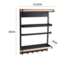 Load image into Gallery viewer, Magnetic Adsorption Refrigerator Side Rack Wall-mounted Multi-function Storage Holder
