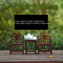 Load image into Gallery viewer, Red Rosewood Miniature Furniture Model
