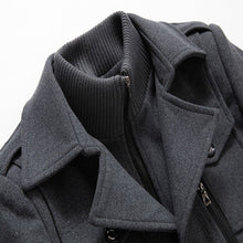 Load image into Gallery viewer, Cold-resistant plus cotton woolen men&#39;s jacket
