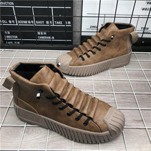 Load image into Gallery viewer, High-Top Thick Bottom Shoes Casual Sneakers
