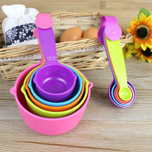 Load image into Gallery viewer, Measuring Cups &amp; Spoons Set for 10 pcs
