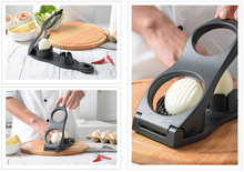 Load image into Gallery viewer, Double-head plastic two-in-one egg slicer
