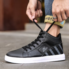 Load image into Gallery viewer, Men&#39;s High Top Sneakers Casual Skateboarding Shoes Sports Shoes Breathable Hip Hop Walking Shoes Street Shoes Chaussure Homme
