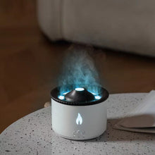 Load image into Gallery viewer, 2022 New Creative Ultrasonic Essential Oil Humidifier Volcano Aromatherapy Machine Spray Jellyfish Air Flame Humidifier Diffuser
