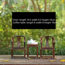 Load image into Gallery viewer, Red Rosewood Miniature Furniture Model
