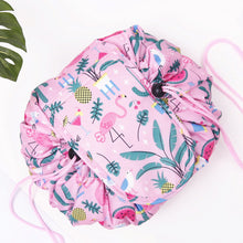 Load image into Gallery viewer, Animal Printing Large Capacity Drawstring Lazy Cosmetic Storage Bag
