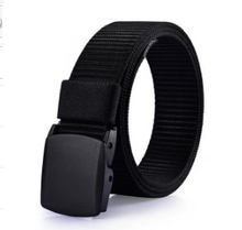 Load image into Gallery viewer, Korean version of the anti-allergic belt anti-cloth belt men&#39;s belt over the security belt
