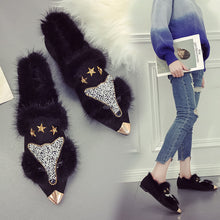 Load image into Gallery viewer, Fur shoes
