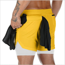 Load image into Gallery viewer, Summer Running Shorts Men 2 in 1 Sports  Shorts
