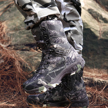 Load image into Gallery viewer, High-top Tactical Boots Men&#39;s Snow Boots Hiking Training Shoes
