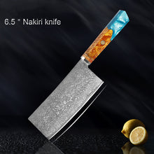 Load image into Gallery viewer, Damascus Stainless Steel Kitchen Knife
