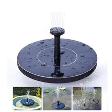 Load image into Gallery viewer, Solar Water Mercury Garden Miniature Floating Fountain
